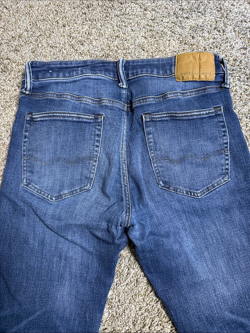 American Eagle Outfitters Slim Men's Jeans - Dark Blue Wash
